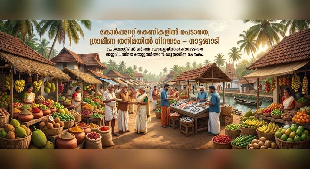 A Kerala village street